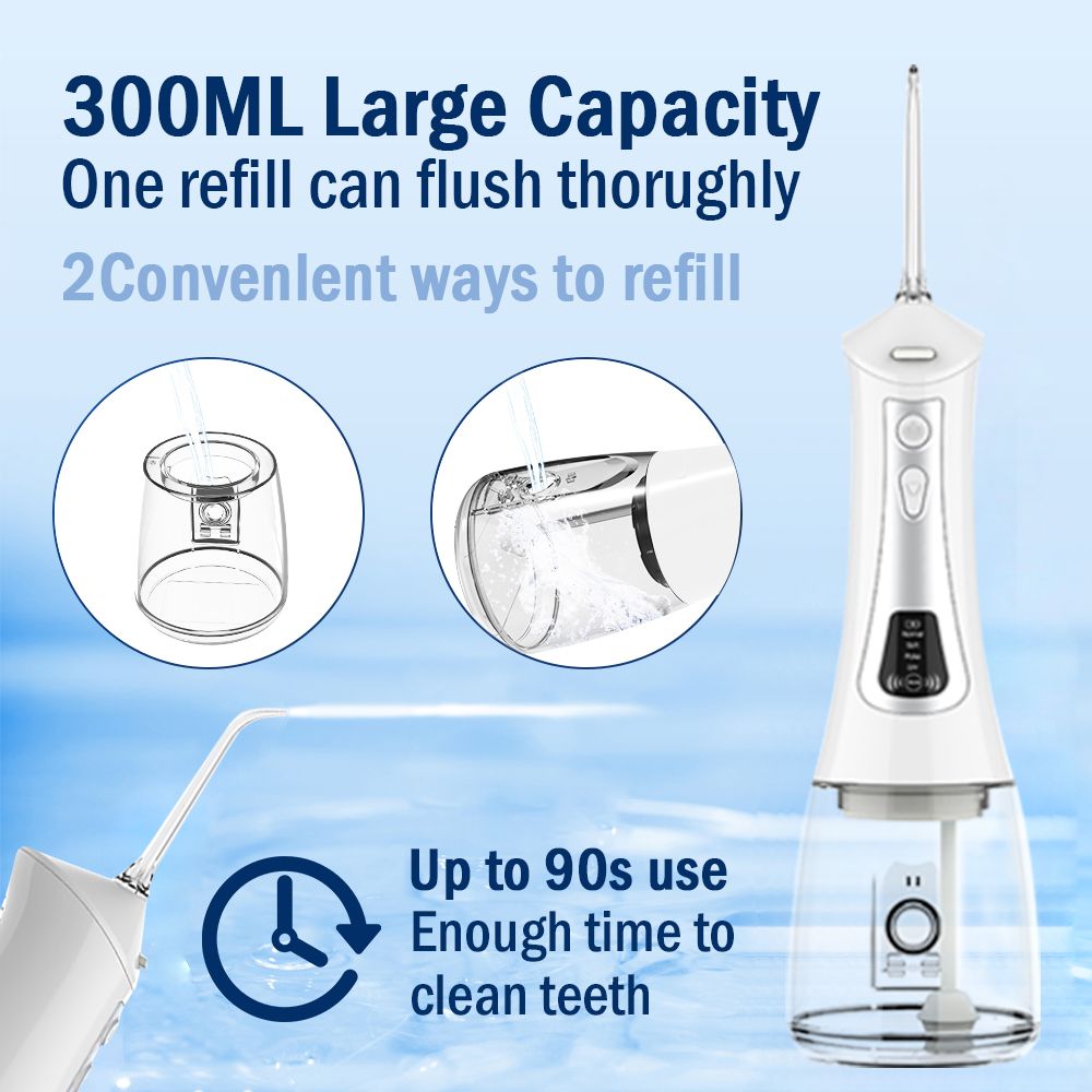 300ML Kubwa Capacity water flosser