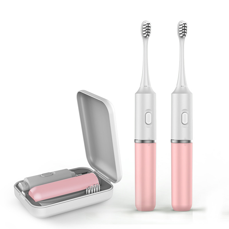 Novo cepillo de dentes eléctrico dividido para branquear os dentes IPX7 a proba de auga (2)
