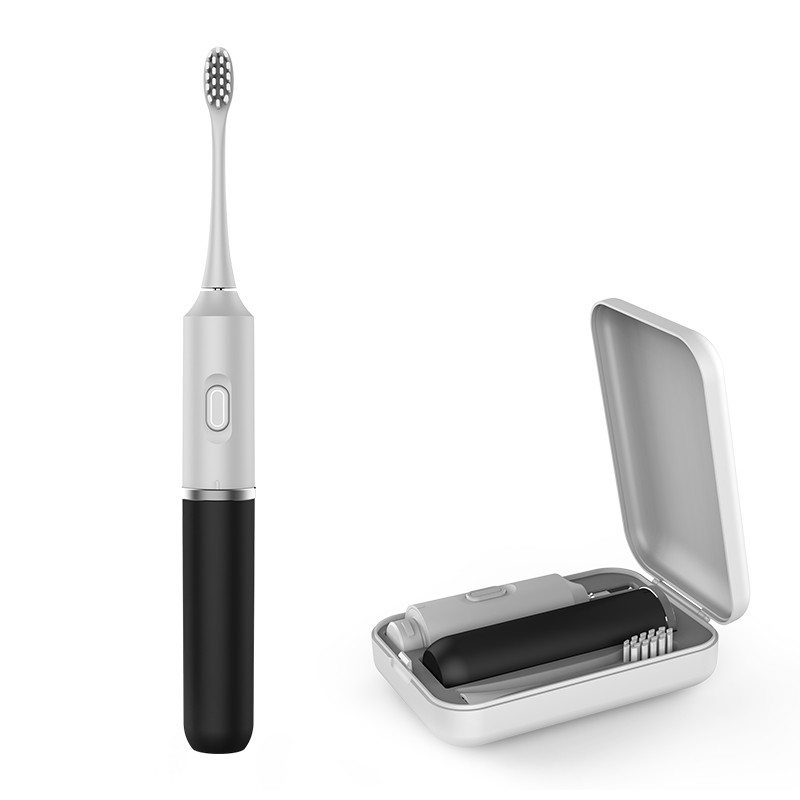 Cepillo de dentes sónico para adultos Portab eléctrico fácil de poñer no peto (1)