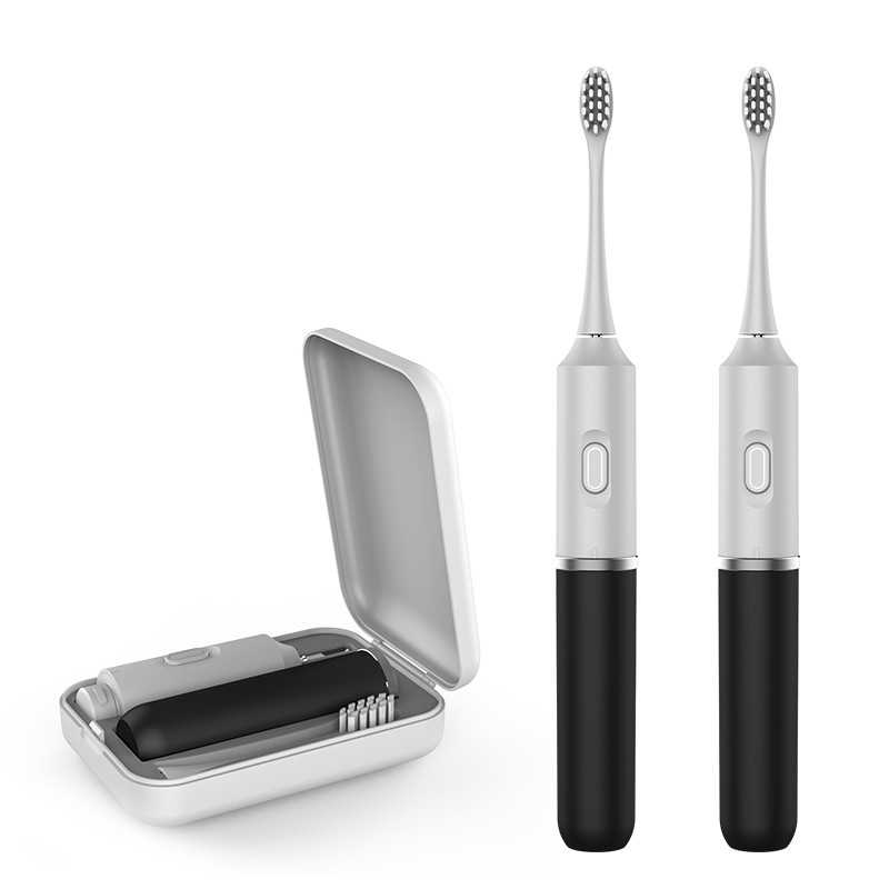 Cepillo de dentes sónico para adultos Portab eléctrico fácil de poñer no peto (2)