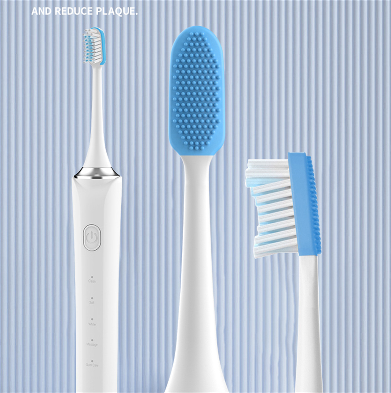 OEM Customized USB Charging Ultrasonic Sonic Electric Toothbrush for teeth whitening  (13)