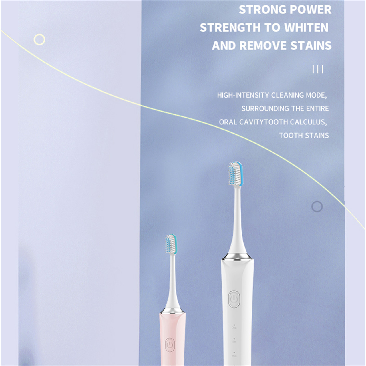 OEM Customized USB Charging Ultrasonic Sonic Electric Toothbrush for teeth whitening  (21)