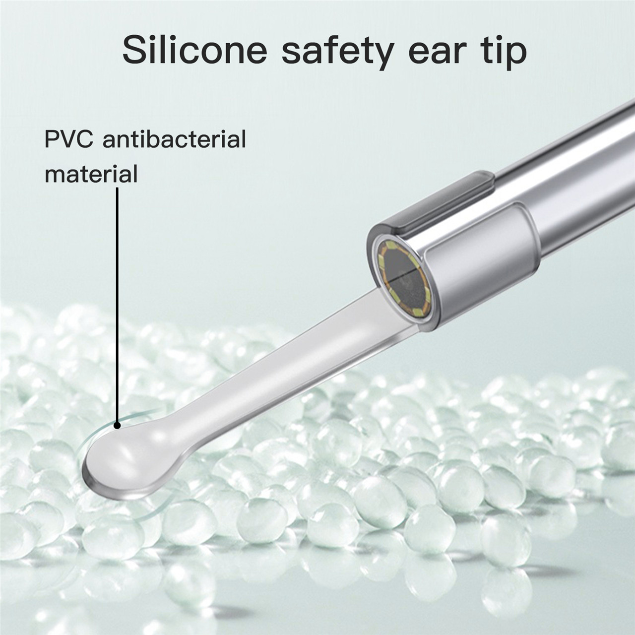 Súpravy ušného endoskopu s 3,9 mm digitálnym otoskopickým fotoaparátom 4,5-palcový IPS HD displej (6)