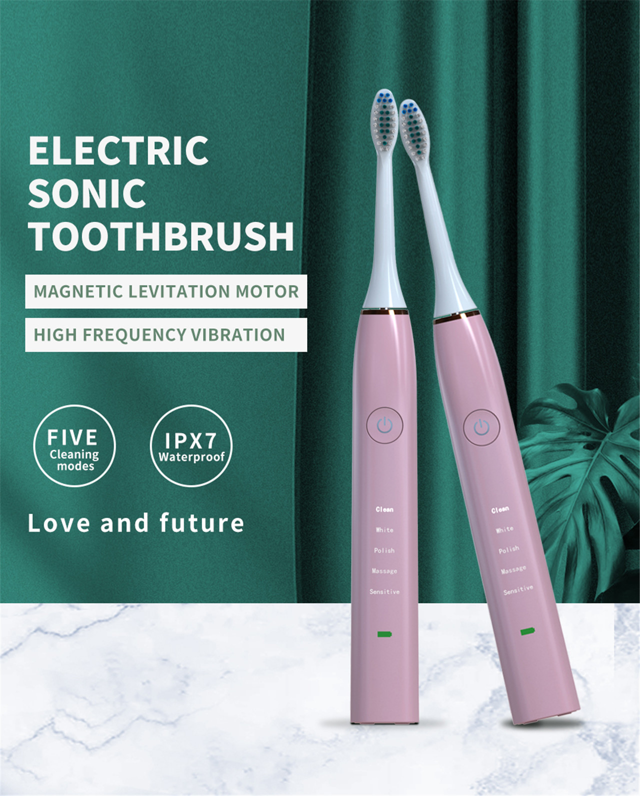 Electronic Toothbrush tooth whiten Sonic care Toothbrush China Manufacturer (1)