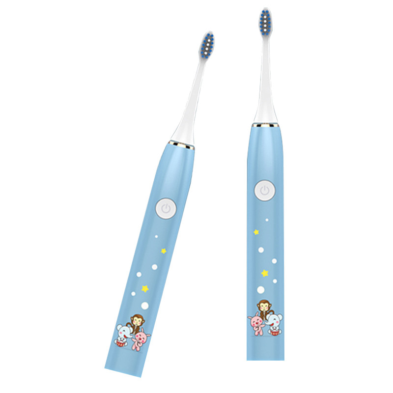 Electric kids toothbrush Rechargeable Sonic Vibration Children Toothbrush (4)