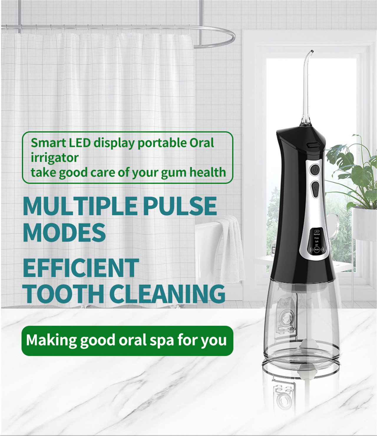Lcd-scherm omedic waterflosser voor dental clean oral spa (7)