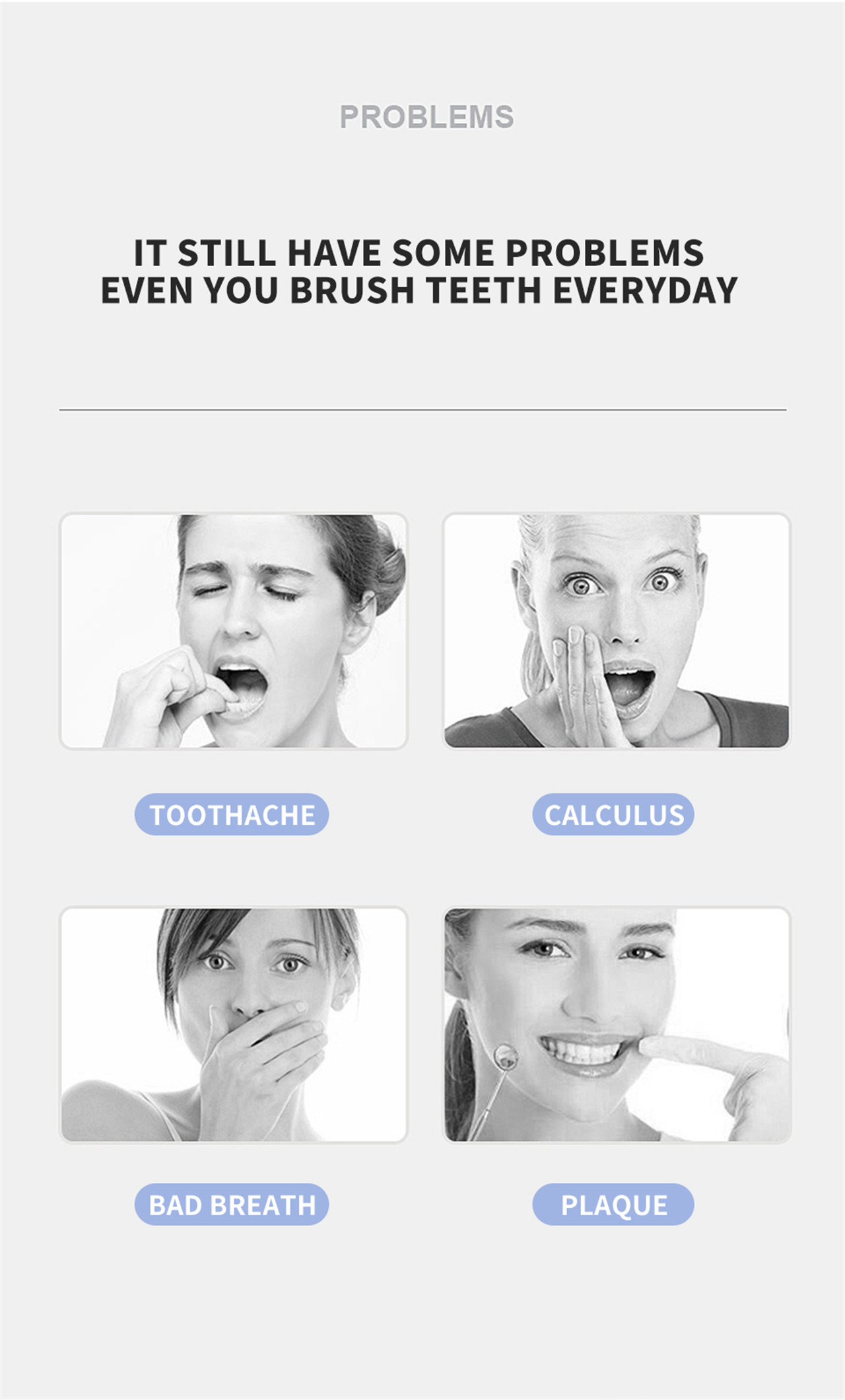 Profesjonele fabrikant Dental Sonic Brush Tooth Bleaching Elektryske Toskeboarstel (3)