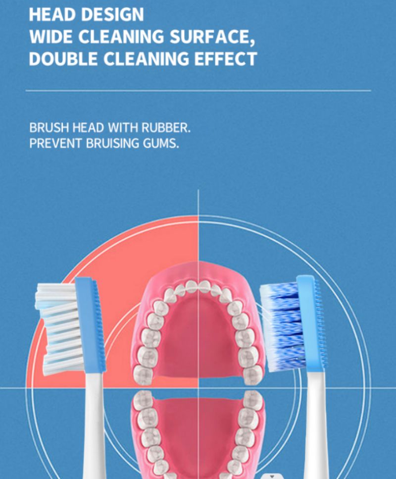 Cepillo dental sónico eléctrico para adultos