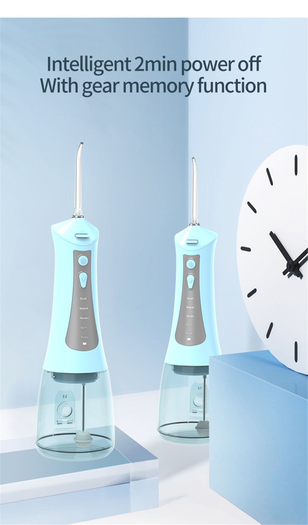 irrigador dental de alta presión para o coidado bucal o mellor hilo dental eléctrico (5)